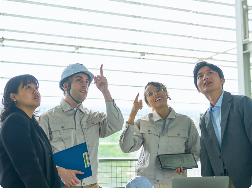 東南アジア取引先工場へ訪問する業界視察研修