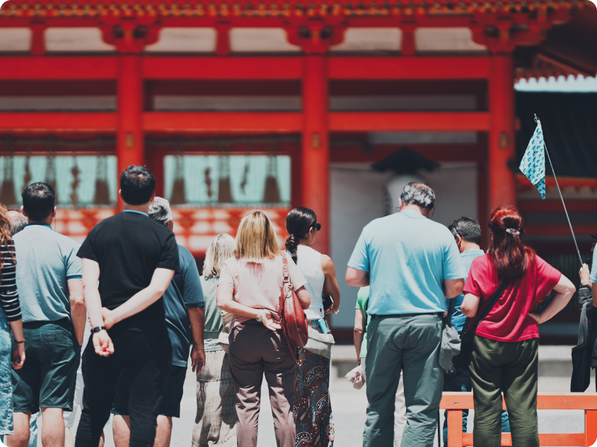 海外取引先を招待する通訳ガイド付き訪日プライベートツアー